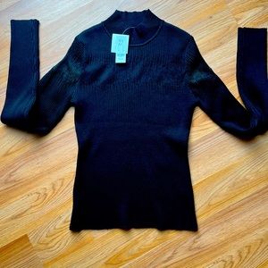 Black mock neck NY&Company ~ NWT ~ size medium